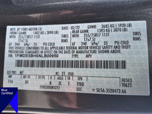 Certified 2022 Ford Bronco Big Bend AWD/4WD image 38