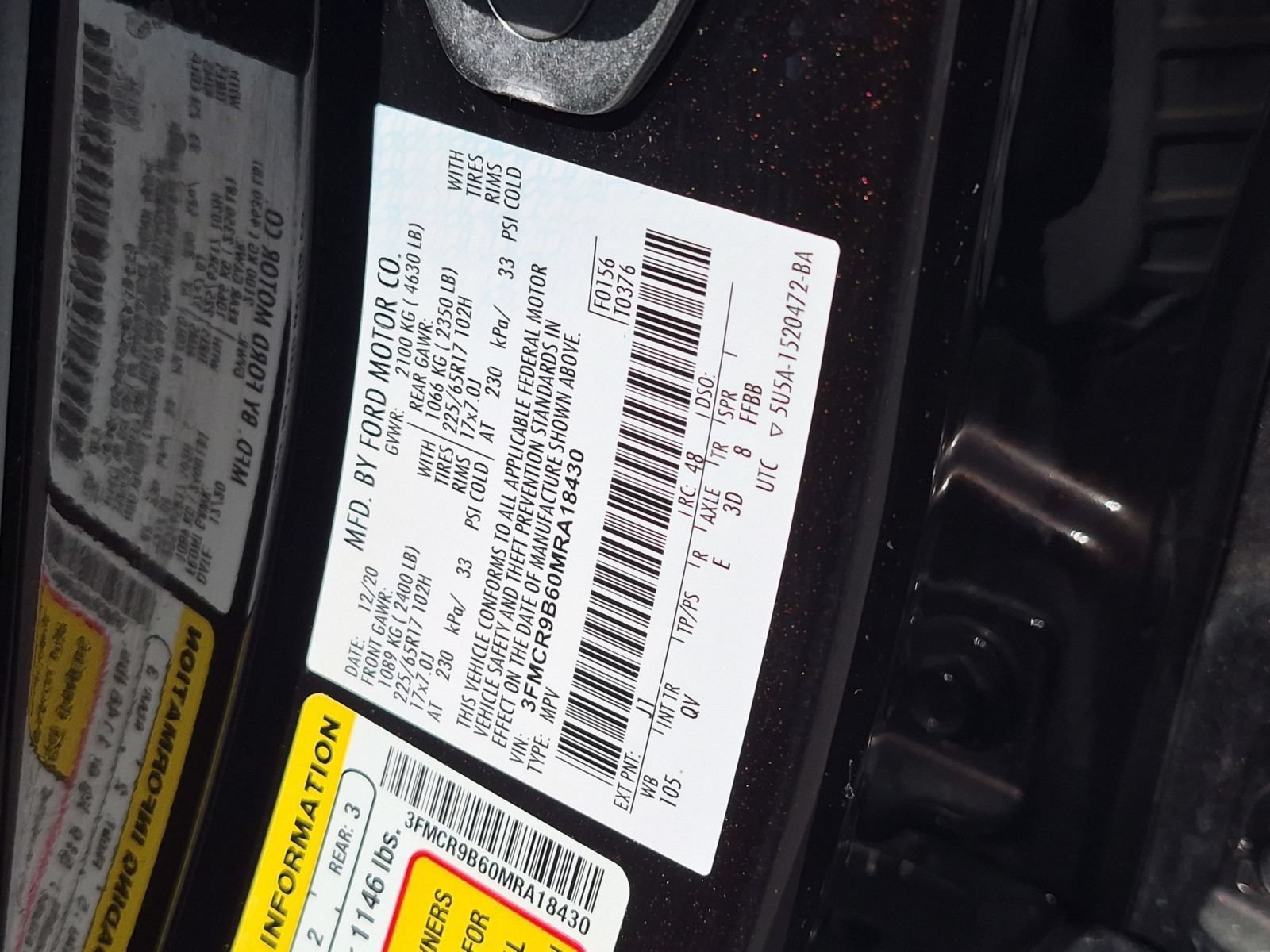 Certified 2021 Ford Bronco Sport Big Bend AWD/4WD image 33