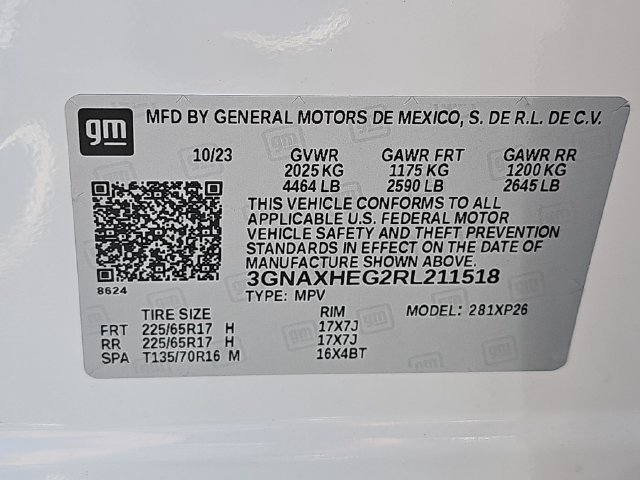 Used 2024 Chevrolet Equinox LS w/ LS Convenience Package FWD image 34