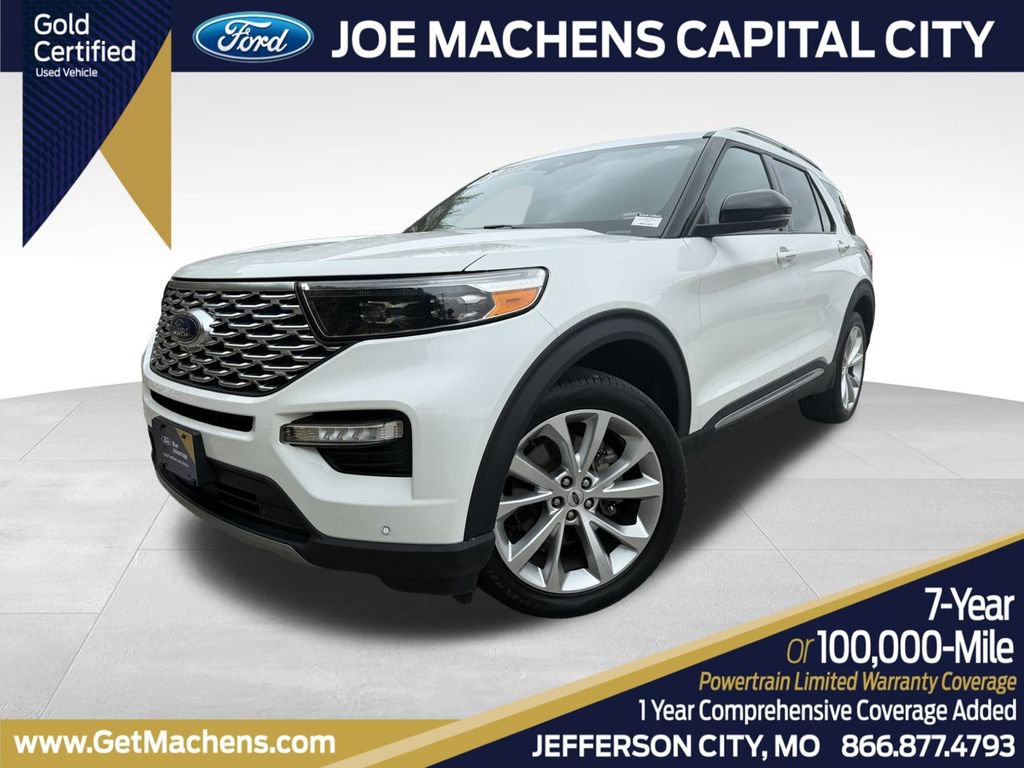 Certified 2022 Ford Explorer Platinum w/ Technology Package