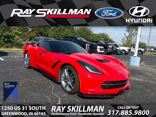 Used 2018 Chevrolet Corvette Stingray Coupe RWD image 1