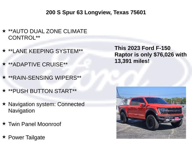 Certified 2023 Ford F150 Raptor image 20
