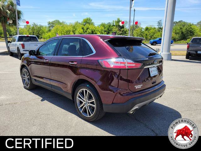 Certified 2019 Ford Edge Titanium w/ Equipment Group 301A FWD image 3