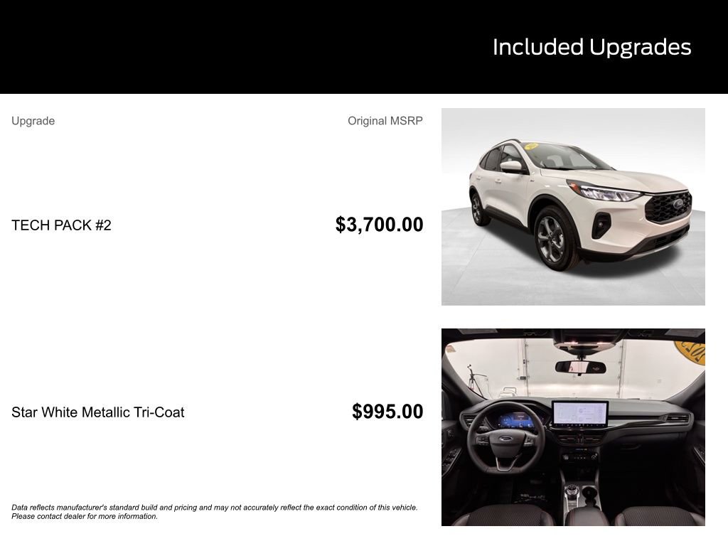 Certified 2025 Ford Escape ST-Line Elite w/ Tech Pack #2 image 3