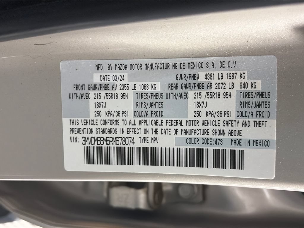 Used 2024 MAZDA CX-30 AWD 2.5 S w/ Select Sport Pkg image 9