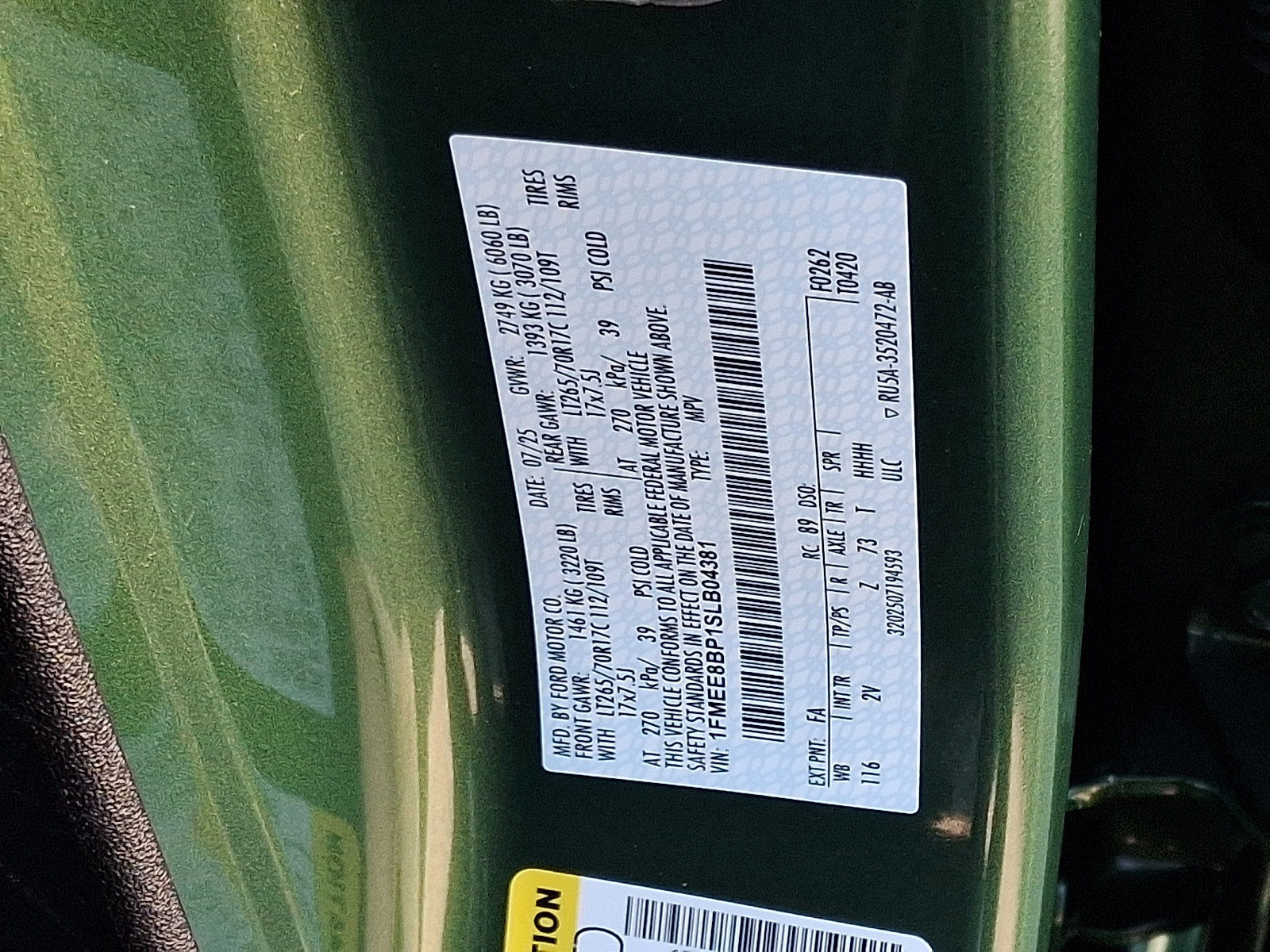 Certified 2025 Ford Bronco Outer Banks w/ Black Appearance Package image 26