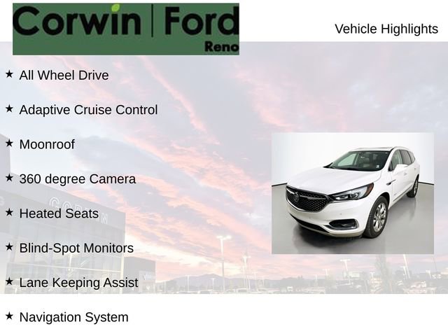 Used 2018 Buick Enclave Avenir w/ Avenir Technology Package AWD/4WD image 8
