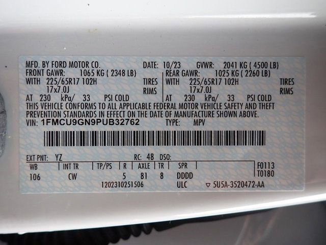 Certified 2023 Ford Escape Active w/ Tech Pack #1 image 21
