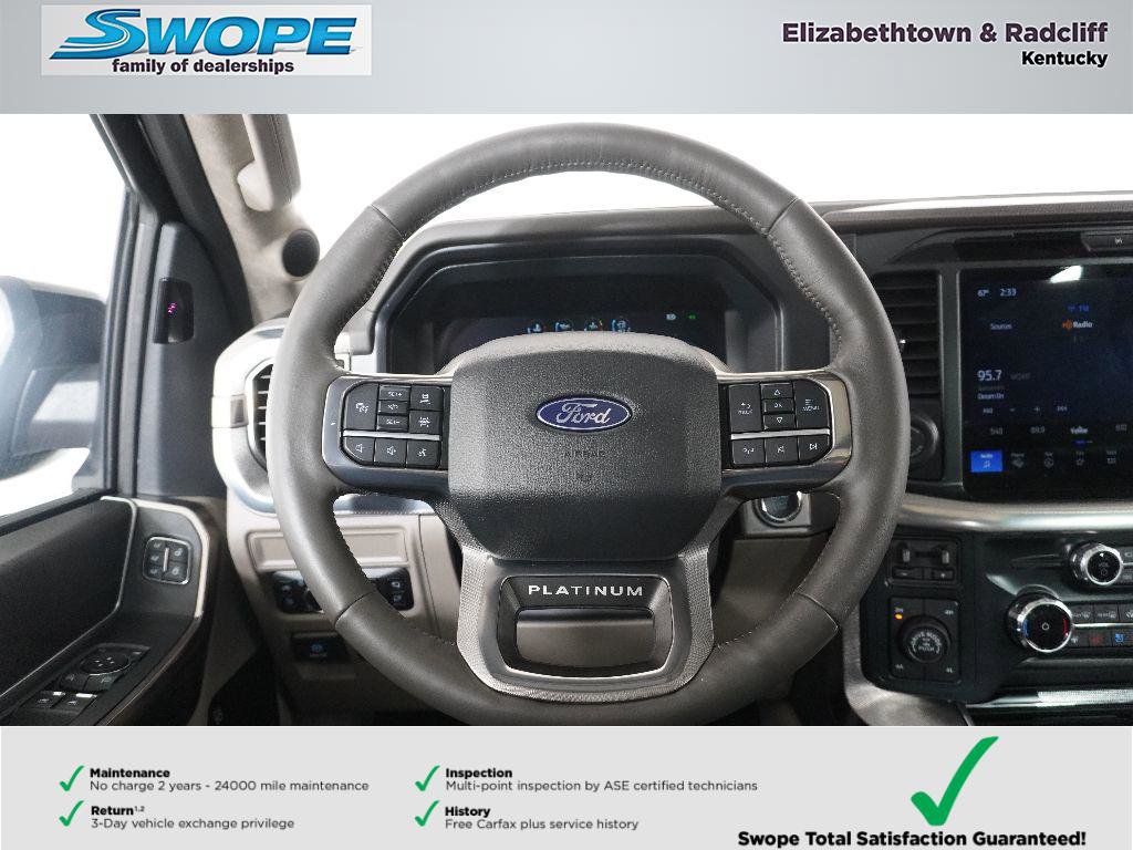 Certified 2025 Ford F150 Platinum w/ Equipment Group 703A Plus image 20