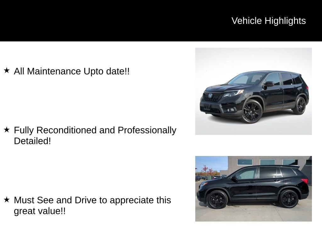 Used 2021 Honda Passport Sport image 10