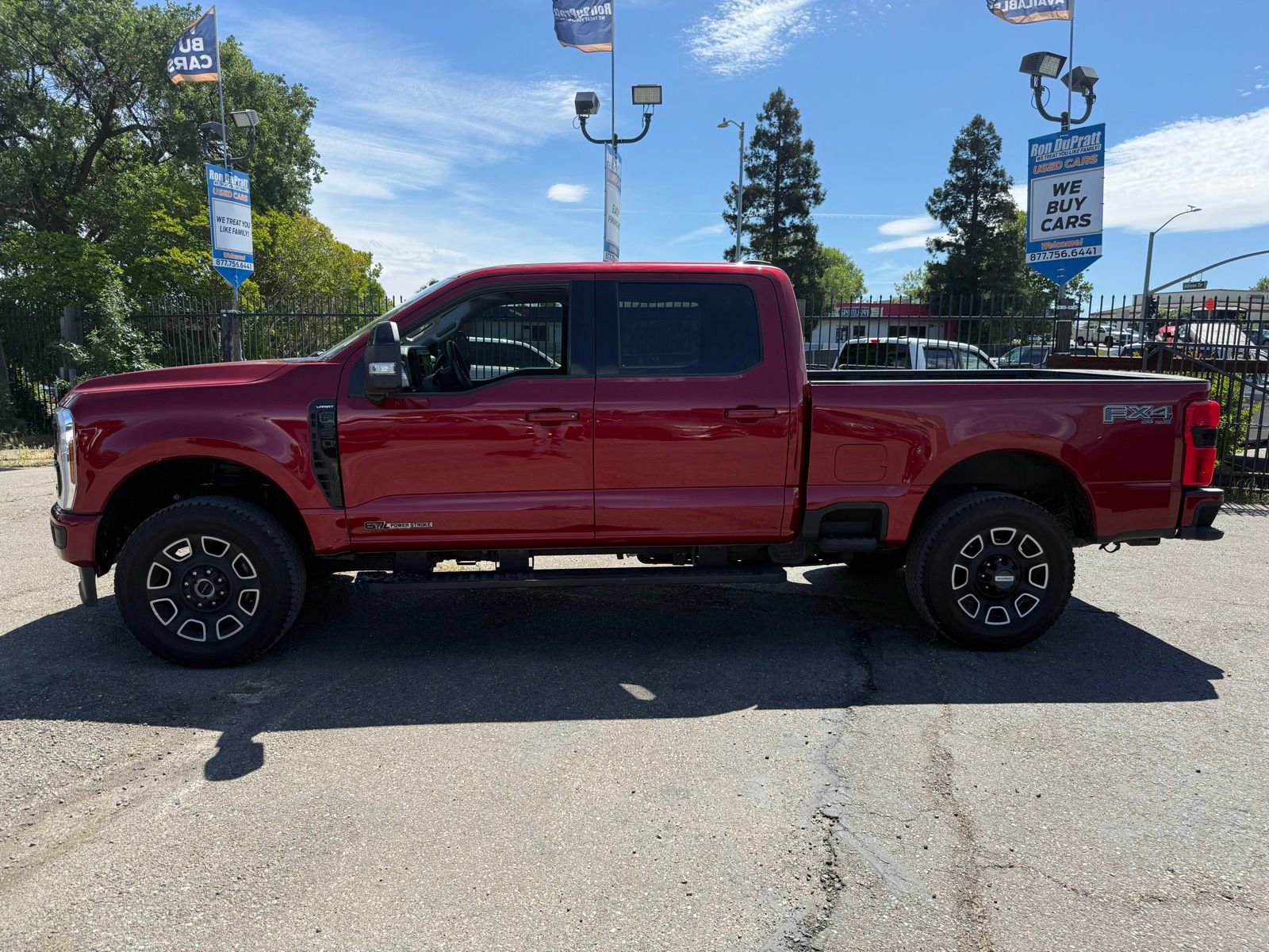 Certified 2025 Ford F350 Lariat w/ Black Appearance Package AWD/4WD image 2