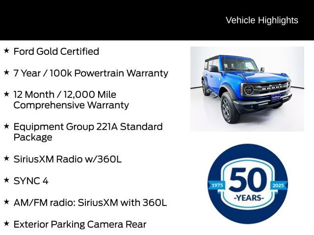 Certified 2022 Ford Bronco Big Bend image 11