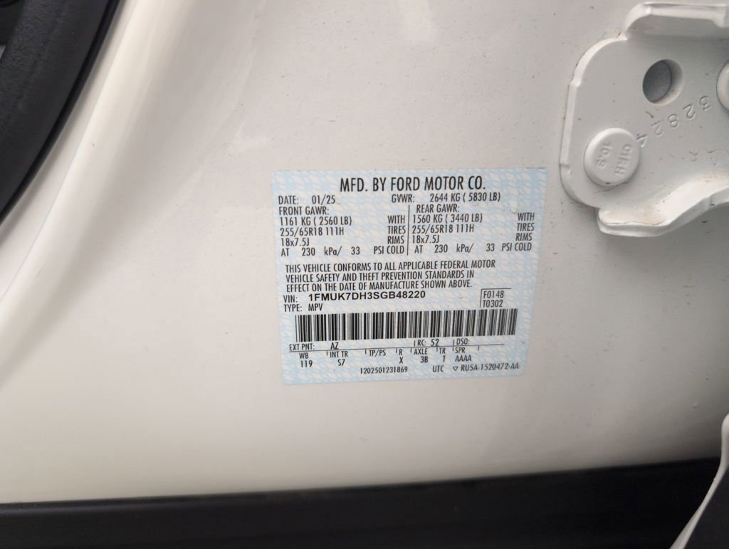 Certified 2025 Ford Explorer Active w/ Active Comfort Package image 49