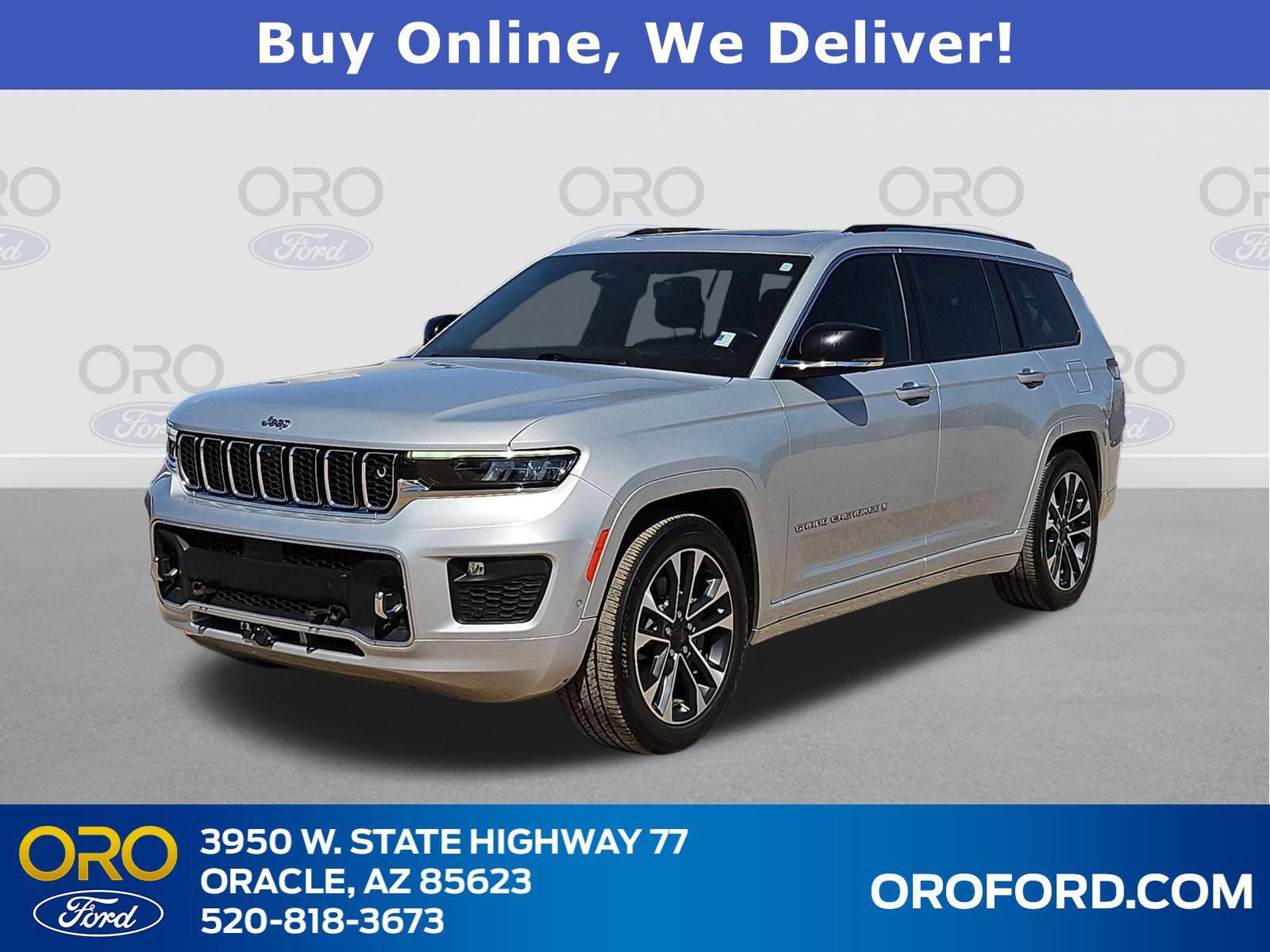Used 2022 Jeep Grand Cherokee L Overland w/ Advanced Protech Group III AWD/4WD image 1