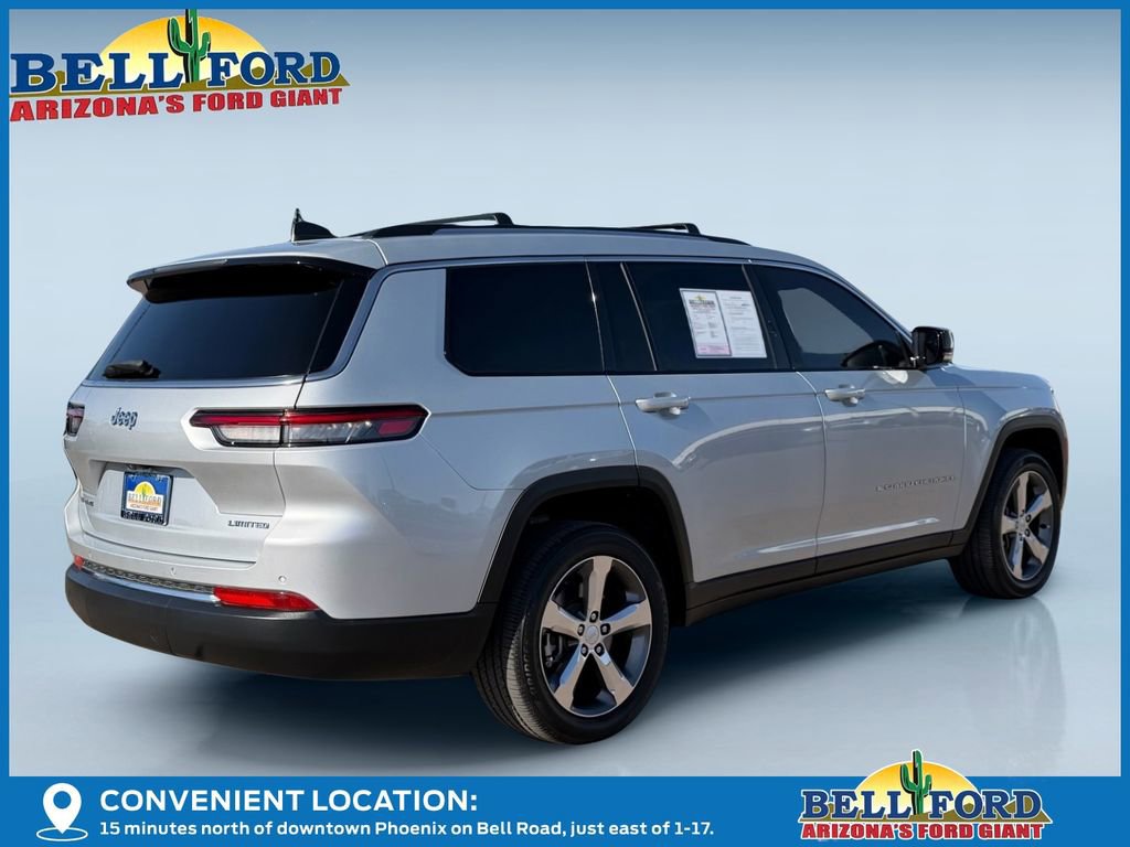 Used 2021 Jeep Grand Cherokee L Limited AWD/4WD image 3