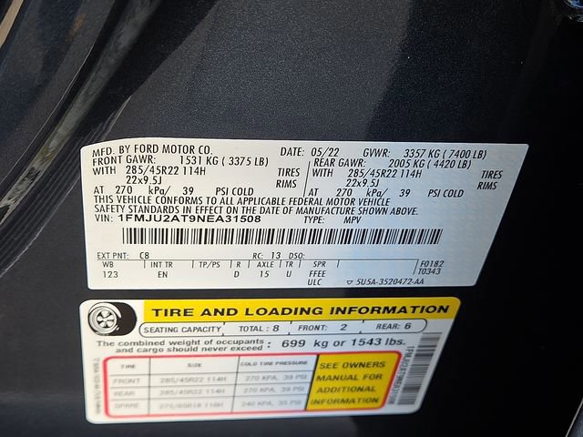 Certified 2022 Ford Expedition Limited image 31