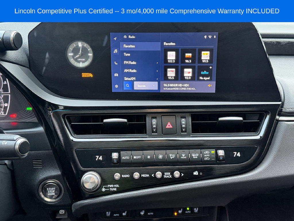 Used 2024 Lexus ES 350 w/ Premium Package FWD image 10