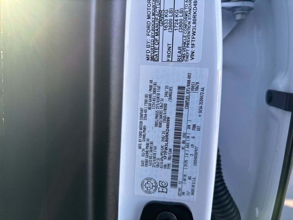 Certified 2024 Ford F150 XLT w/ FX4 Off-Road Package image 15