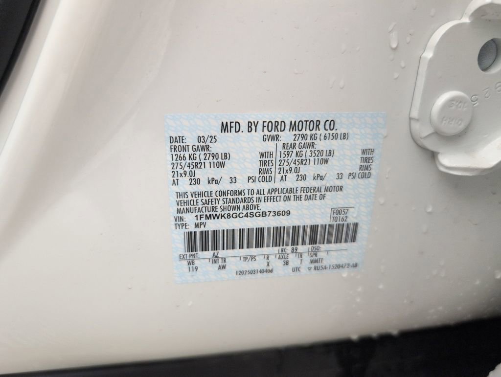 Certified 2025 Ford Explorer ST w/ Sun And Sound Package AWD/4WD image 44
