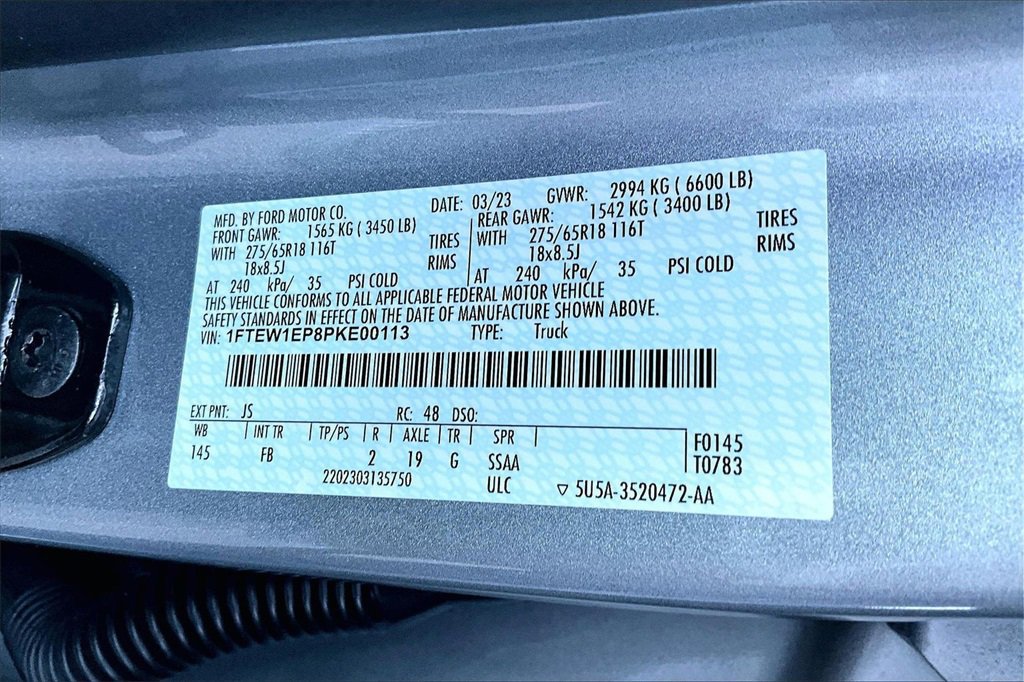 Certified 2023 Ford F150 XLT w/ Equipment Group 302A High image 36