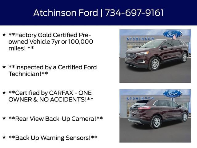 Certified 2024 Ford Edge SEL w/ Convenience Package image 7