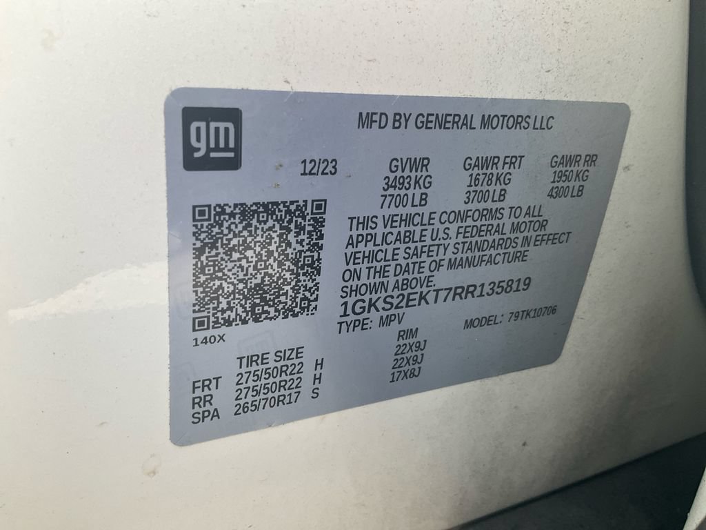 Used 2024 GMC Yukon Denali Ultimate AWD/4WD image 18