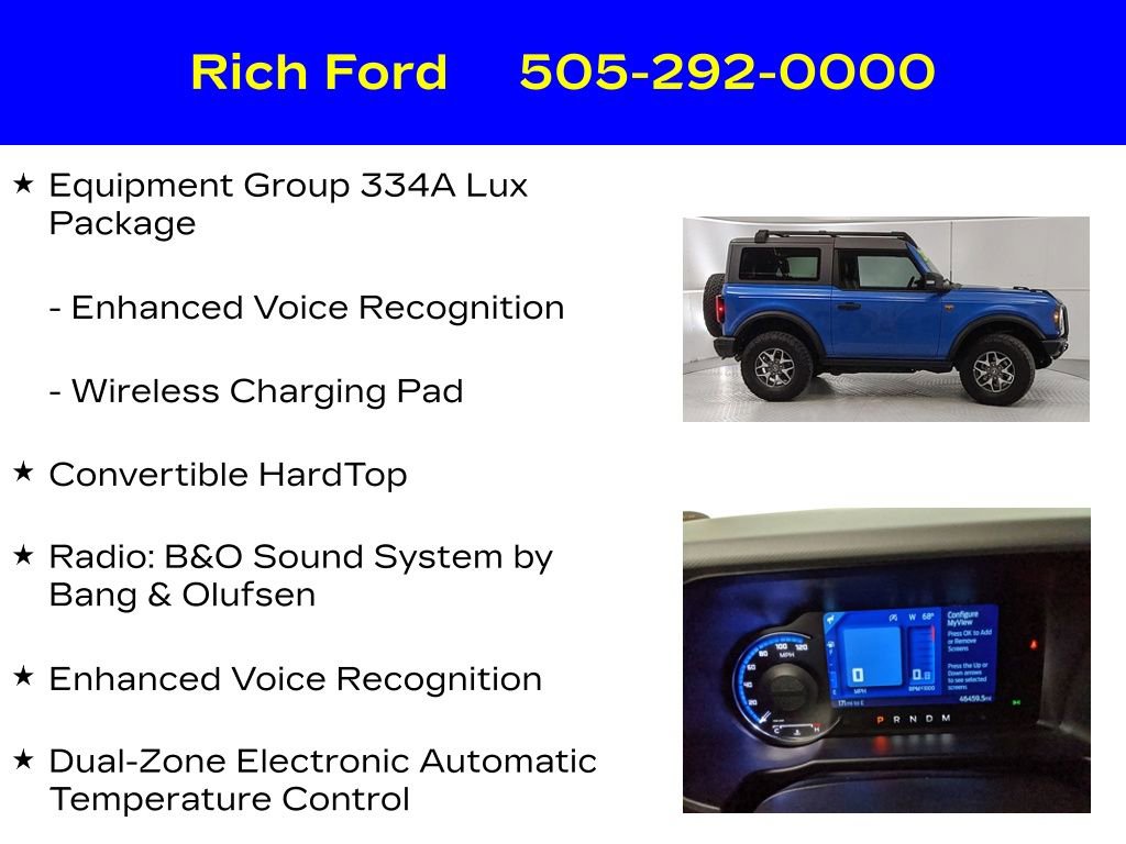 Certified 2022 Ford Bronco Badlands image 26