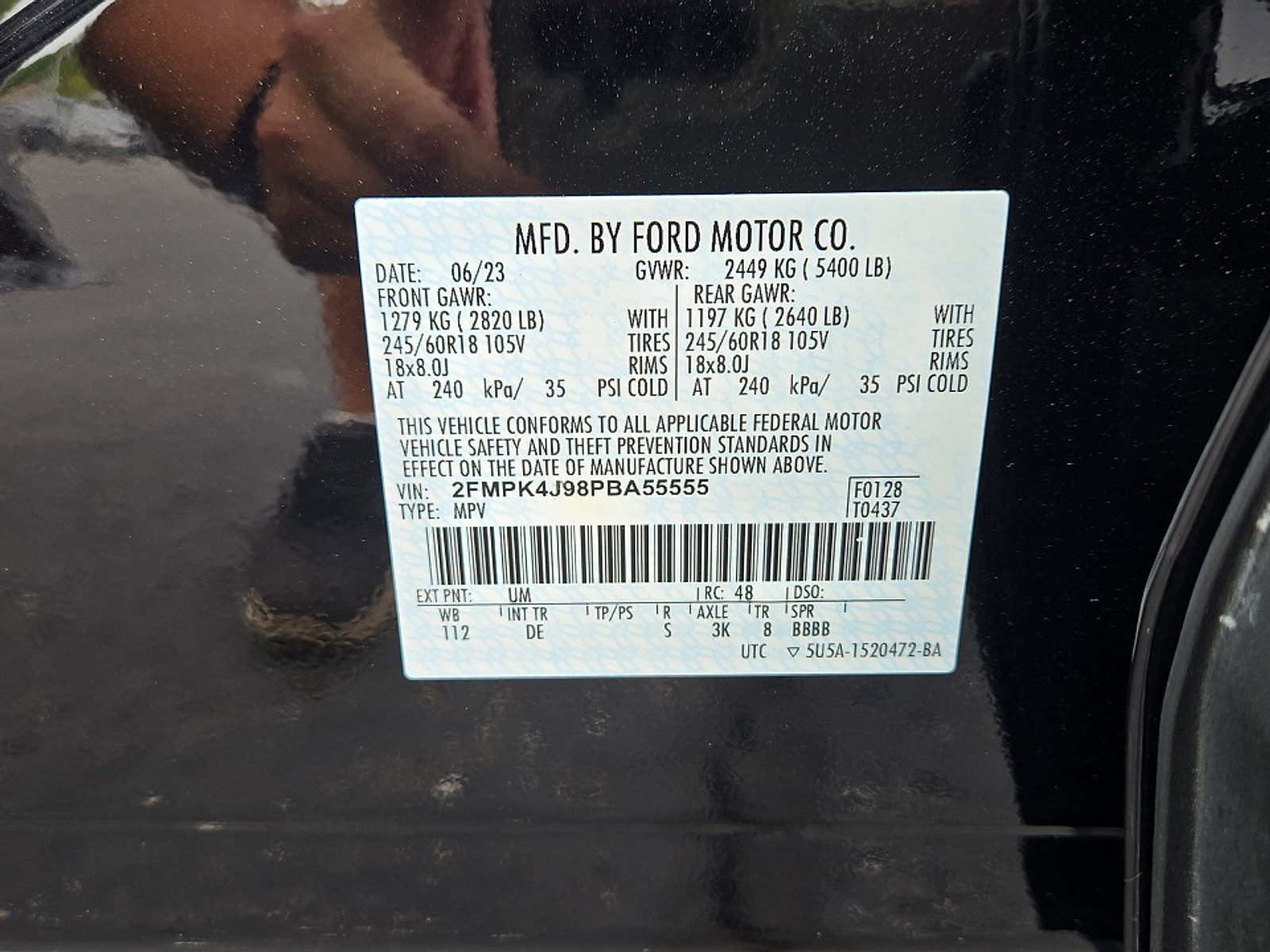 Certified 2023 Ford Edge SEL AWD/4WD image 25