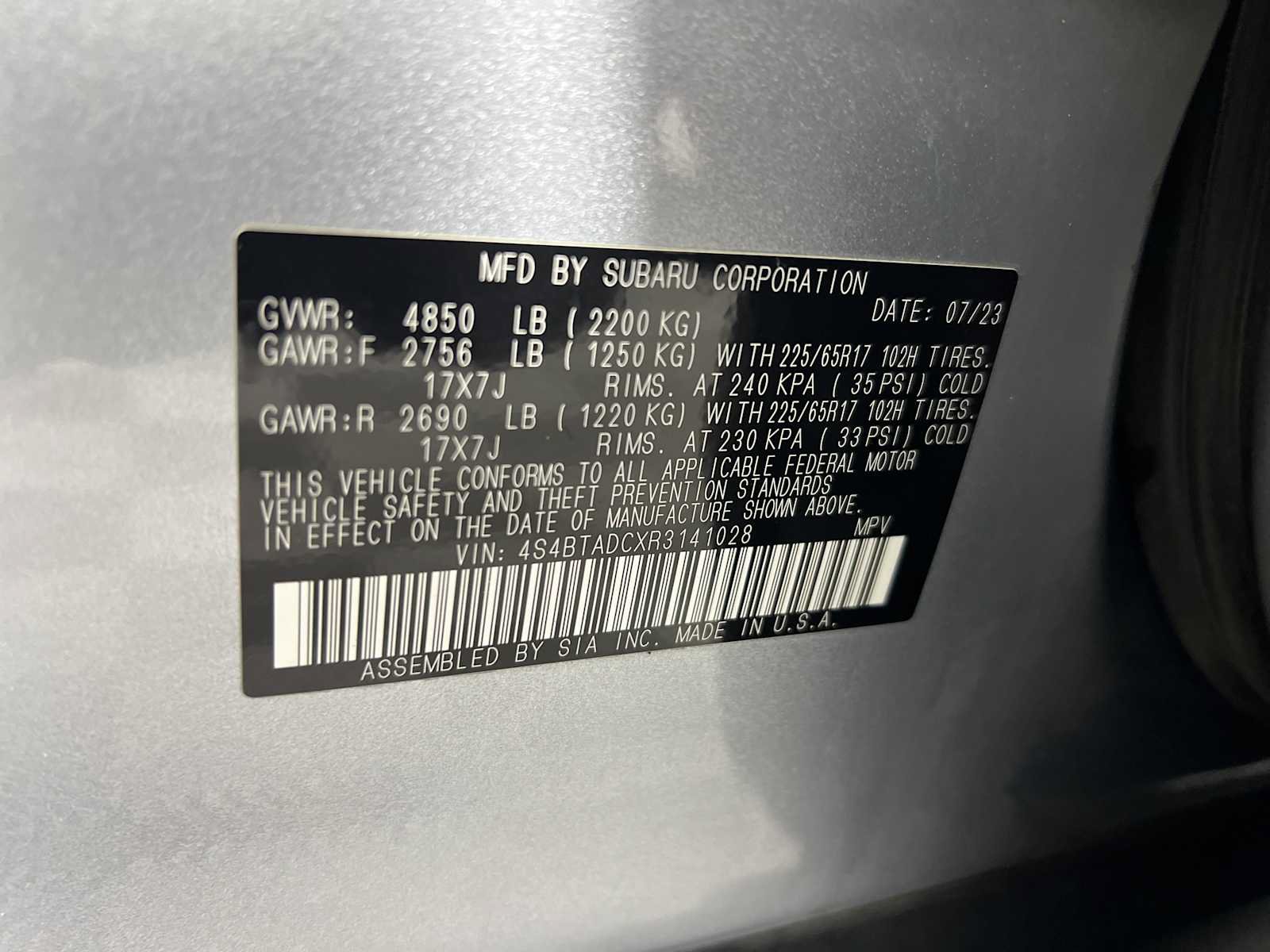 Used 2024 Subaru Outback Premium AWD/4WD image 34