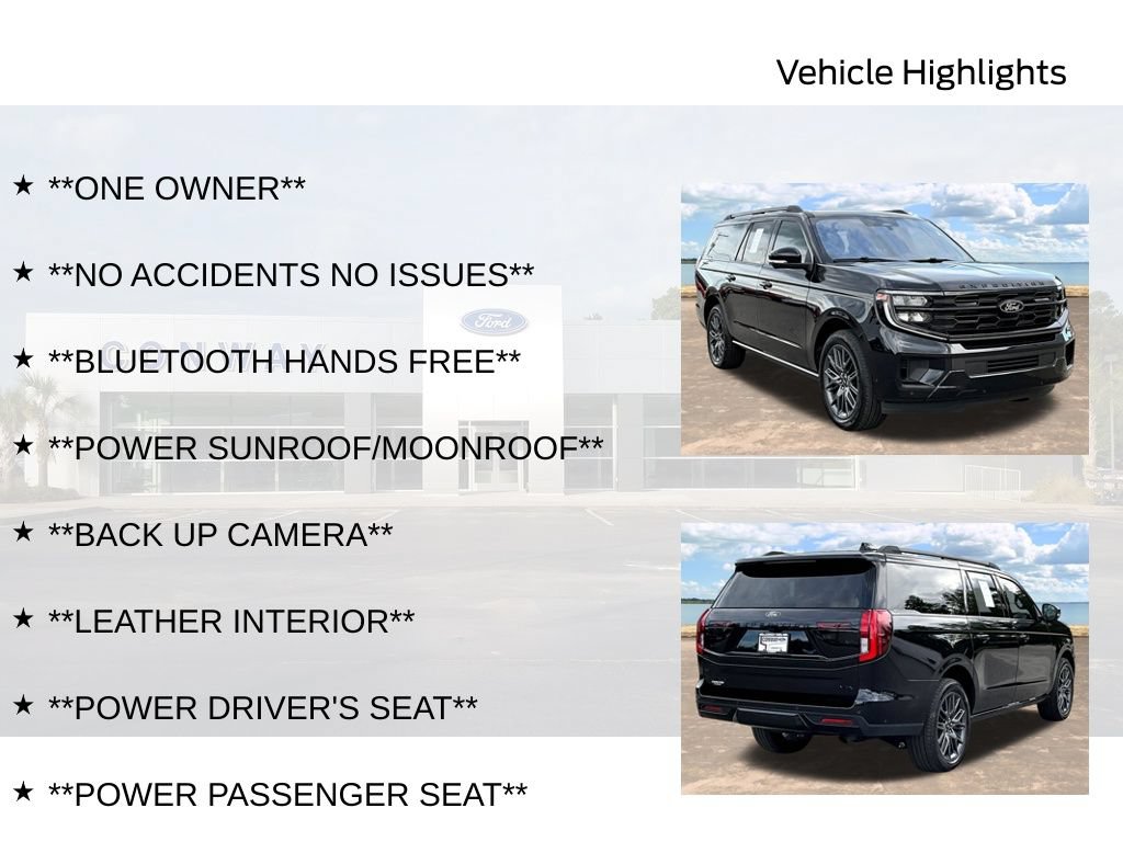 Certified 2025 Ford Expedition Max Platinum w/ Stealth Performance Package AWD/4WD image 6