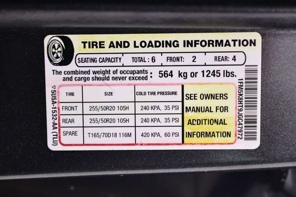 Certified 2018 Ford Explorer Platinum AWD/4WD image 52