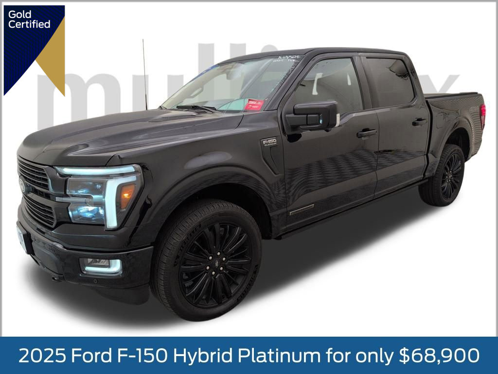 Certified 2025 Ford F150 Platinum w/ Equipment Group 702A High
