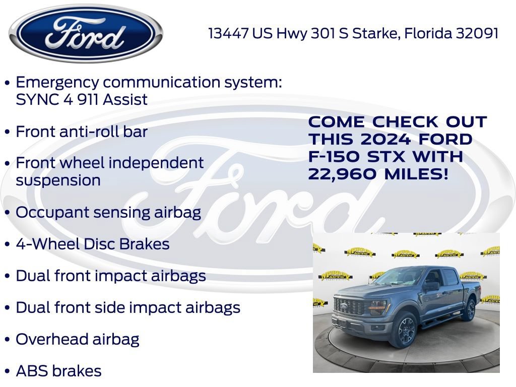 Certified 2024 Ford F150 STX AWD/4WD image 27