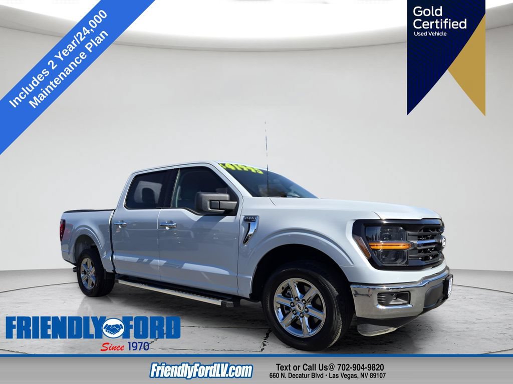 Certified 2025 Ford F150 XLT w/ Equipment Group 301A Standard