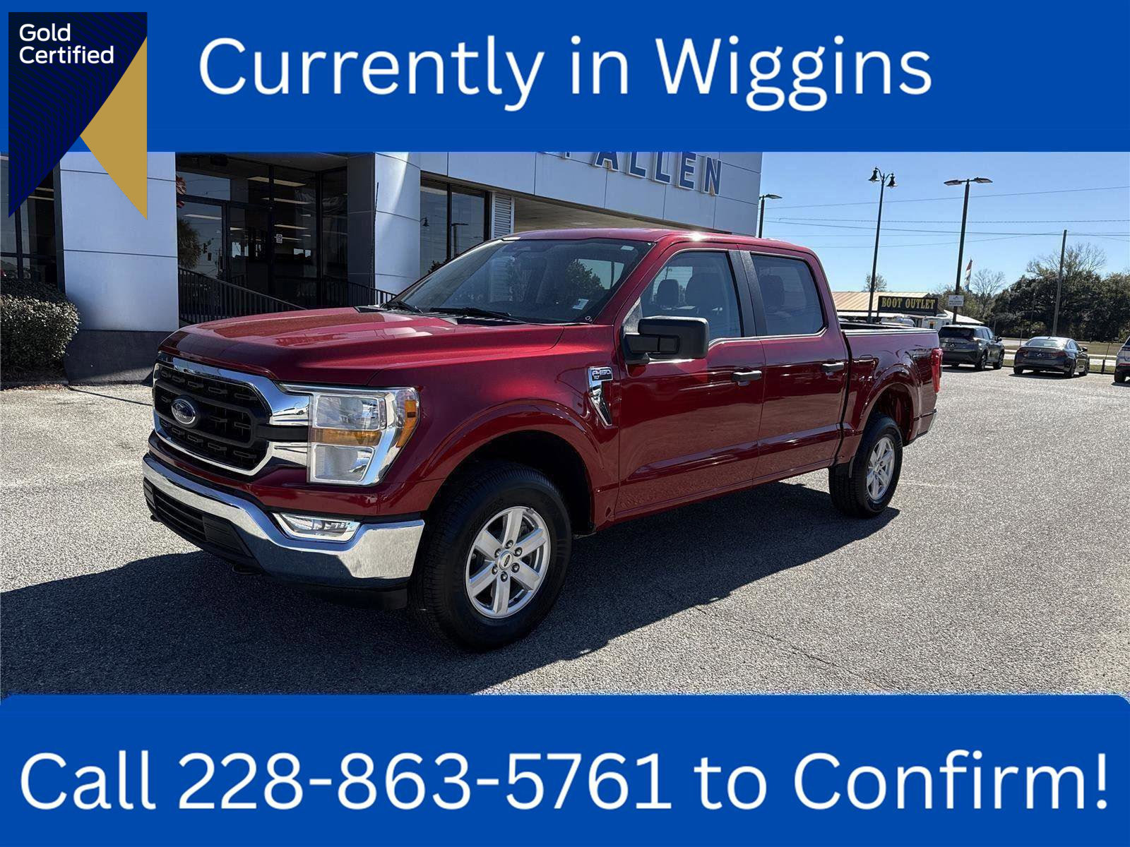 Certified 2022 Ford F150 XLT w/ Bed Utility Package