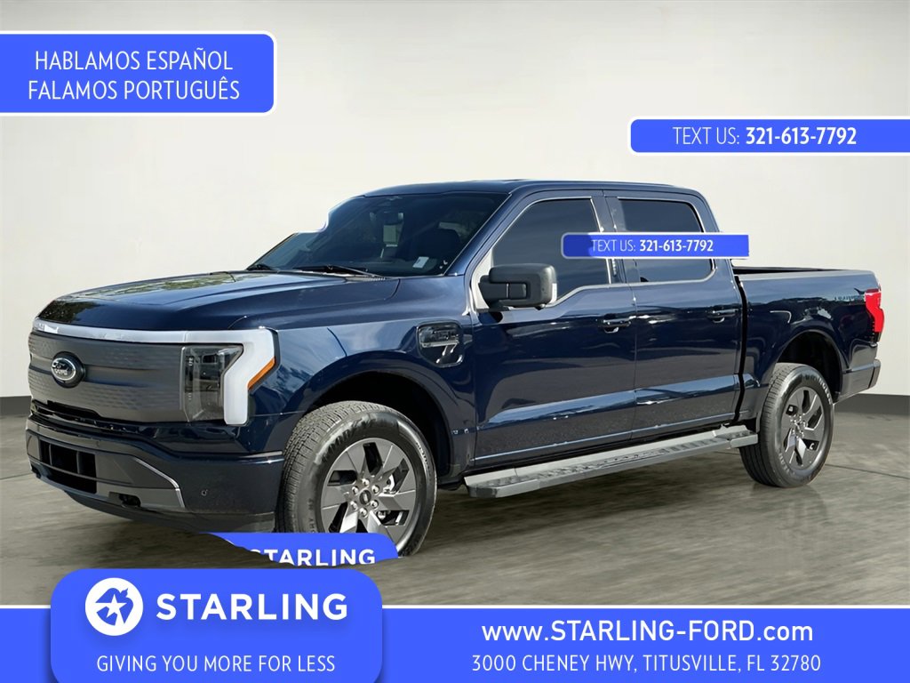 Certified 2023 Ford F150 Lightning XLT w/ Equipment Group 312A High