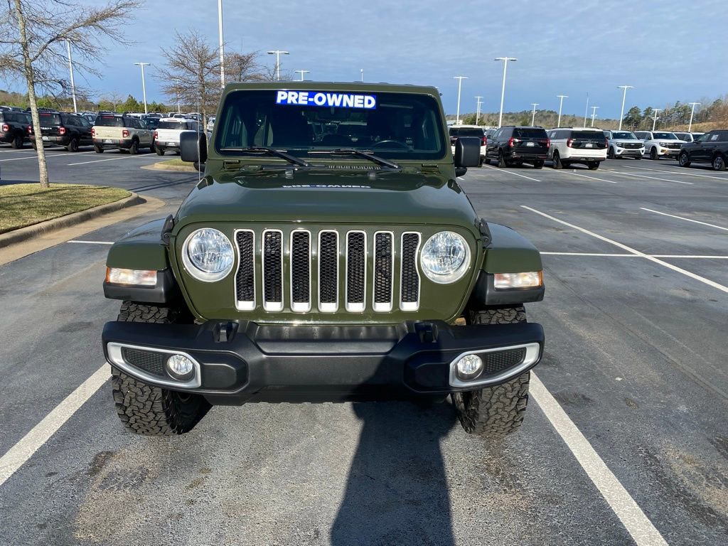 Used 2021 Jeep Wrangler Unlimited Sahara w/ Uconnect 4C Nav & Sound Group image 8