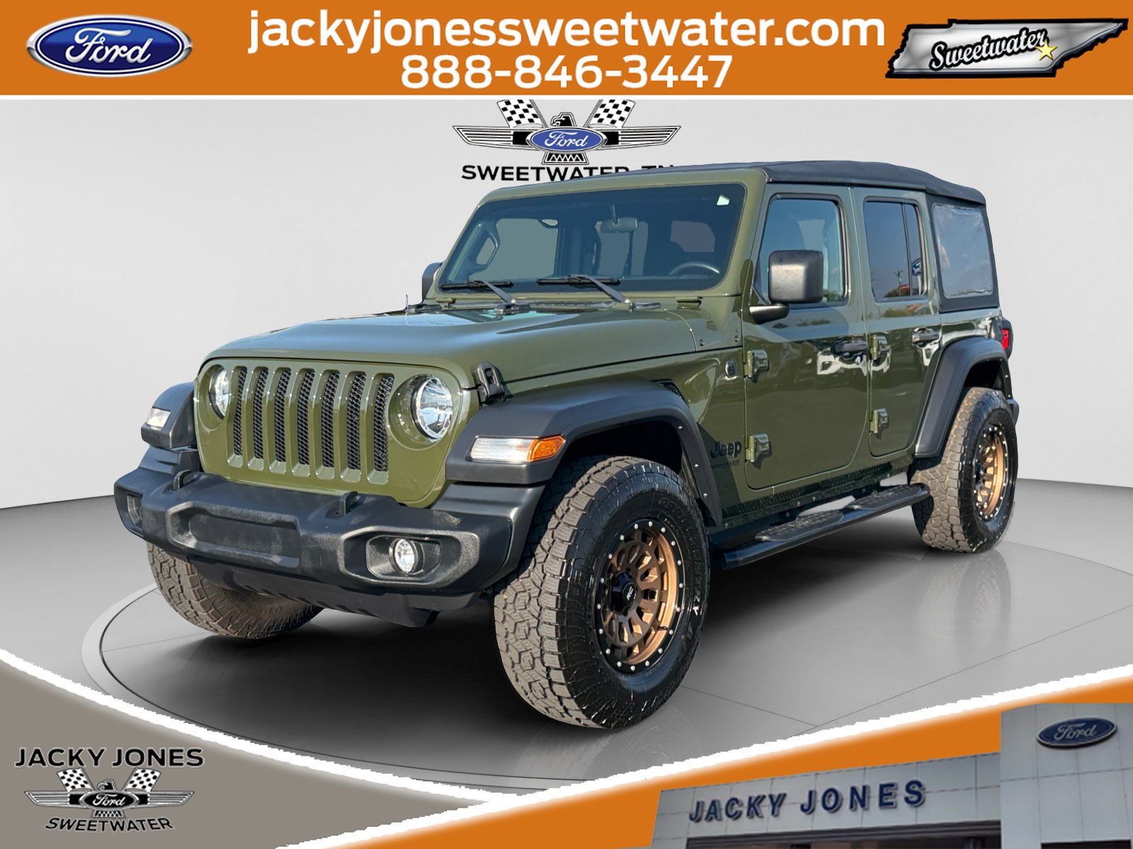 Used 2022 Jeep Wrangler Unlimited Sport AWD/4WD image 1
