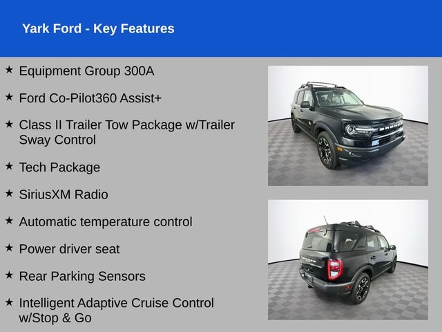 Certified 2022 Ford Bronco Sport Outer Banks w/ Tech Package AWD/4WD image 2