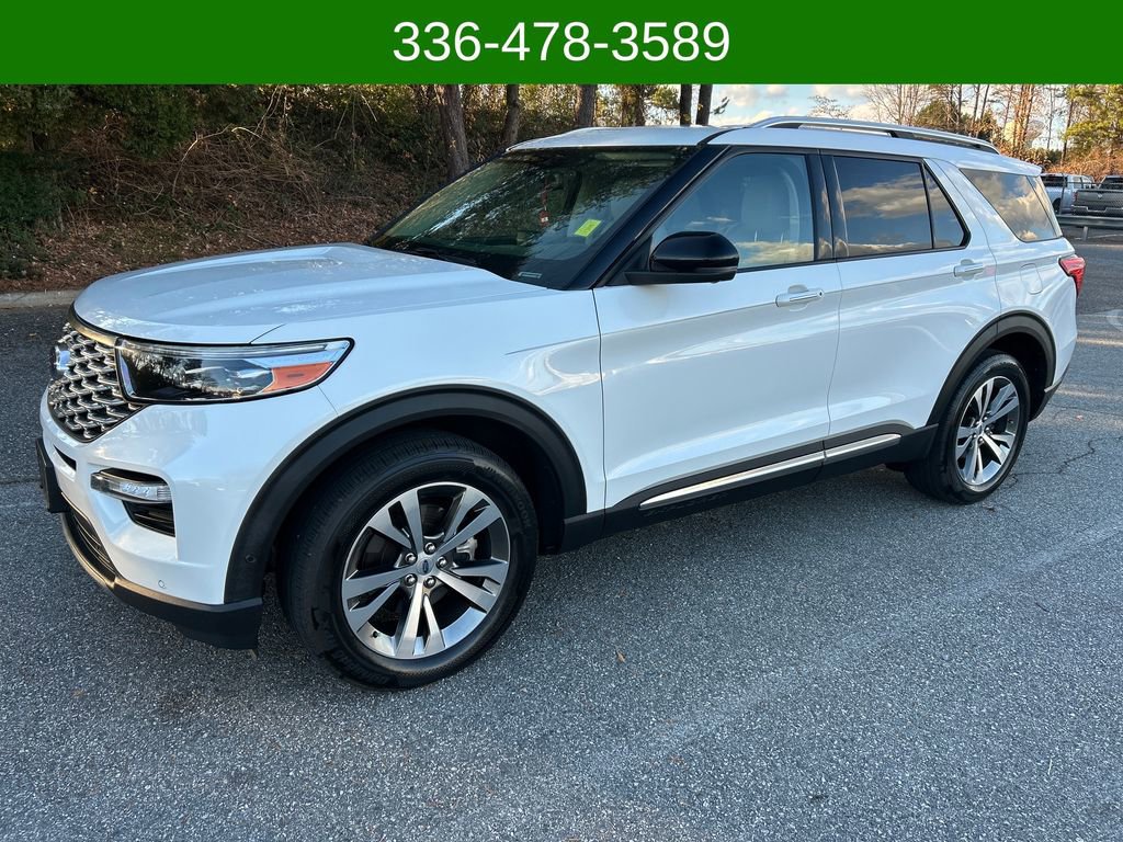 Certified 2020 Ford Explorer Platinum w/ Premium Technology Package image 1