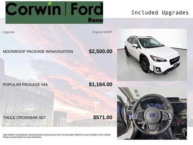 Used 2019 Subaru Crosstrek Hybrid w/ Moonroof Package w/Navigation image 10