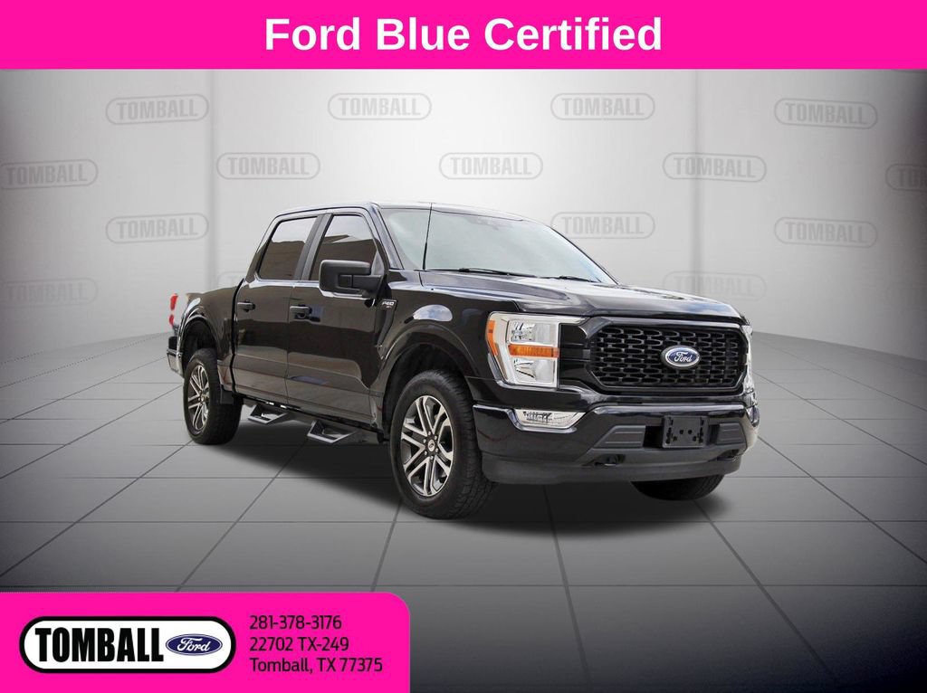 Certified 2022 Ford F150 XL w/ STX Appearance Package AWD/4WD image 1
