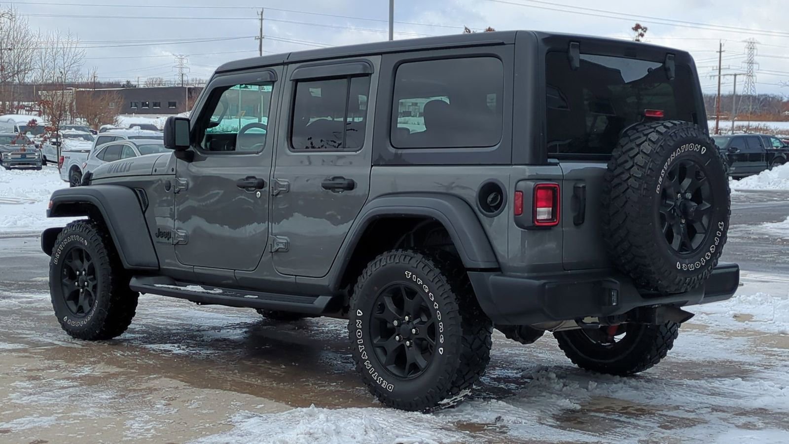 Used 2020 Jeep Wrangler Unlimited Sport image 3