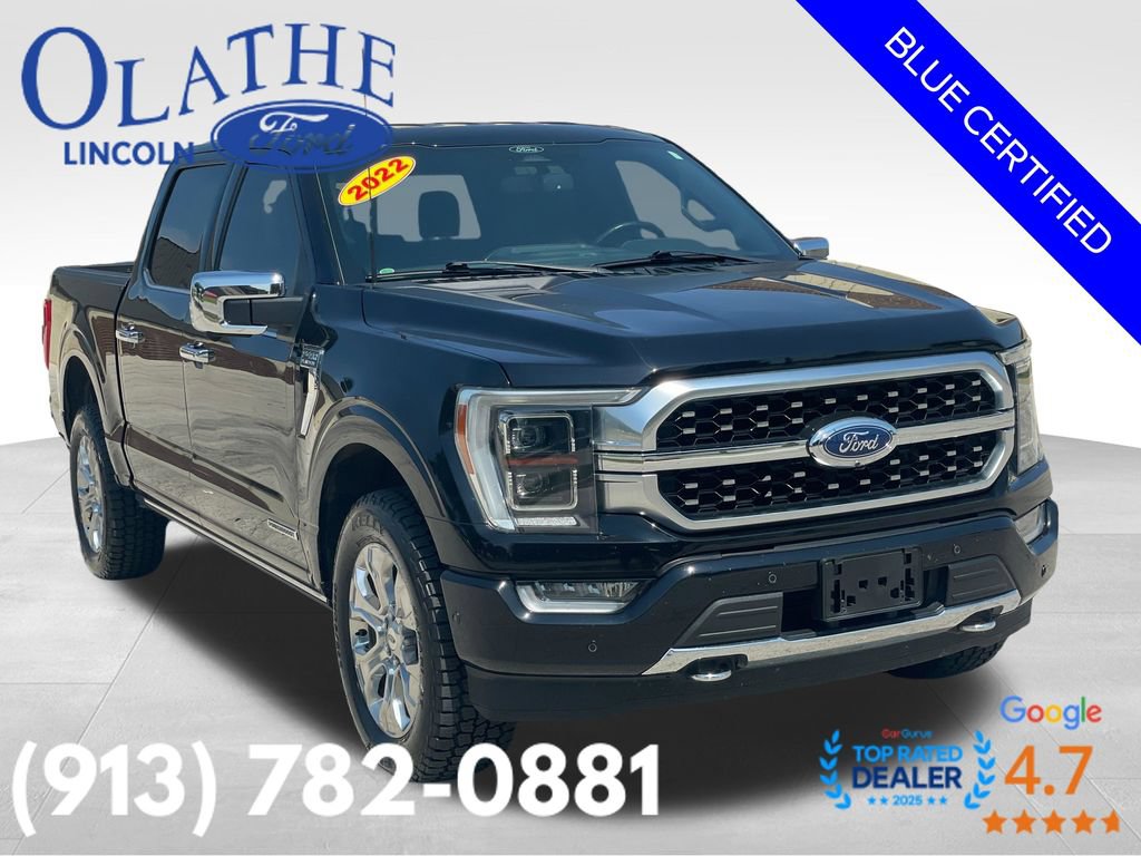 Certified 2022 Ford F150 Platinum w/ Equipment Group 701A High AWD/4WD image 8