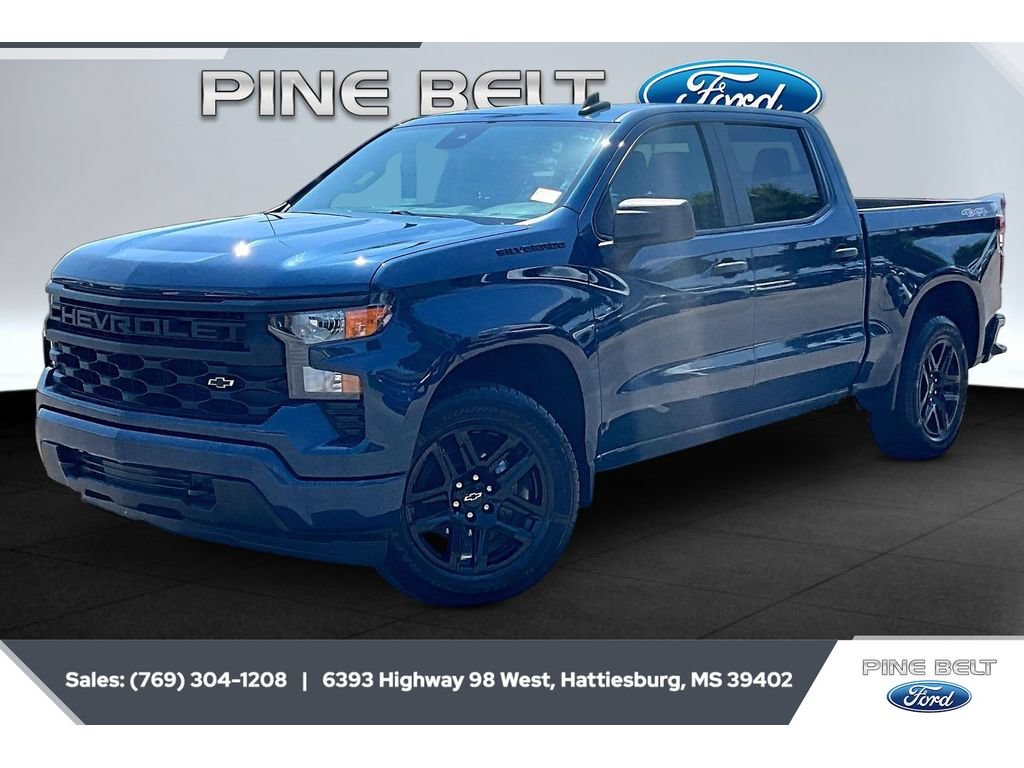 Used 2023 Chevrolet Silverado 1500 Custom w/ LPO, Dark Essentials Package AWD/4WD image 10
