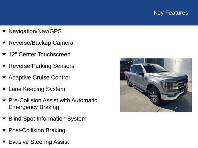 Certified 2021 Ford F150 Lariat w/ Equipment Group 502A High AWD/4WD image 36