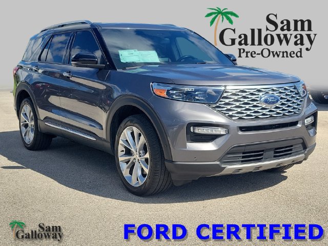 Certified 2022 Ford Explorer Platinum w/ Class IV Trailer Tow Package