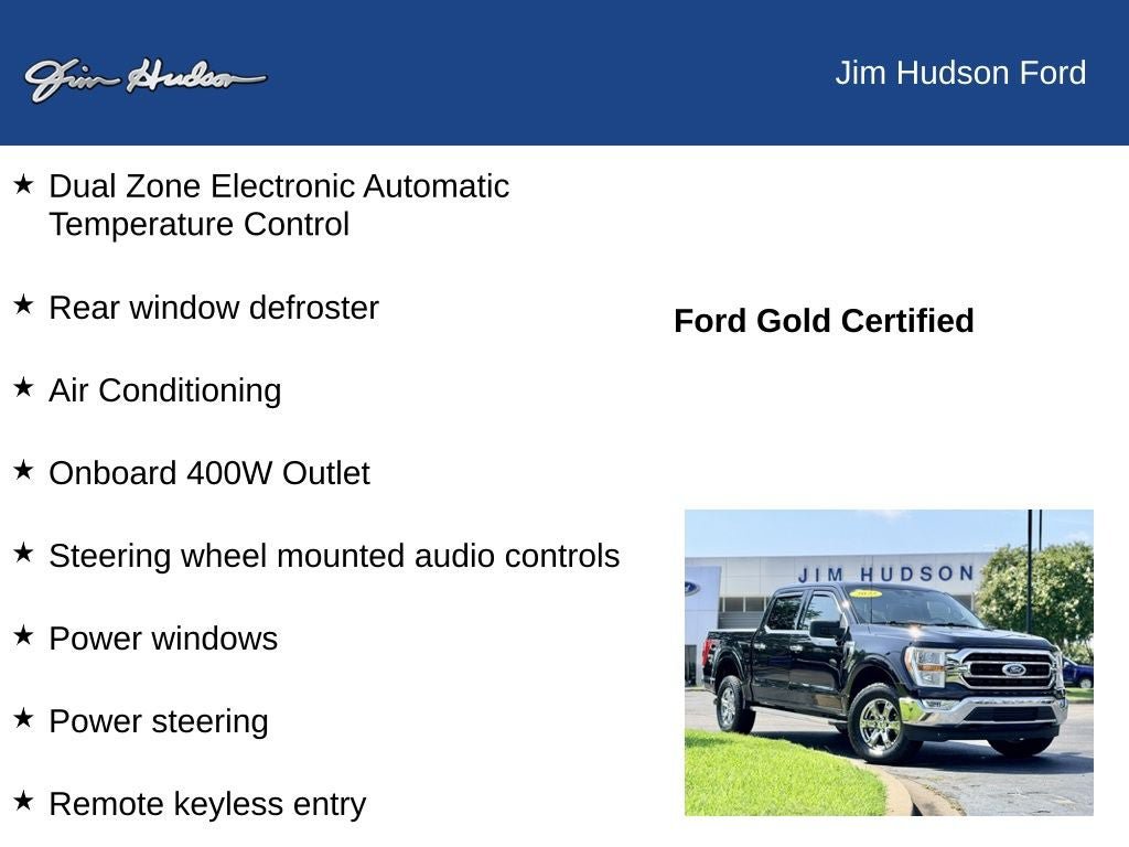 Certified 2023 Ford F150 XLT w/ Equipment Group 301A Mid AWD/4WD image 13