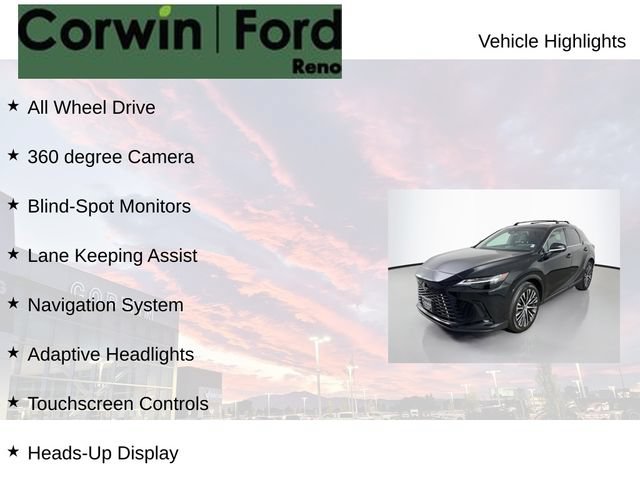 Used 2024 Lexus RX 350 Premium Plus w/ Convenience Package AWD/4WD image 8