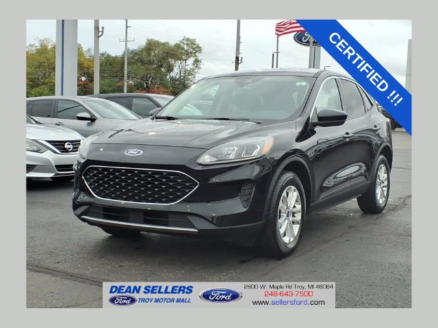 Certified 2020 Ford Escape SE